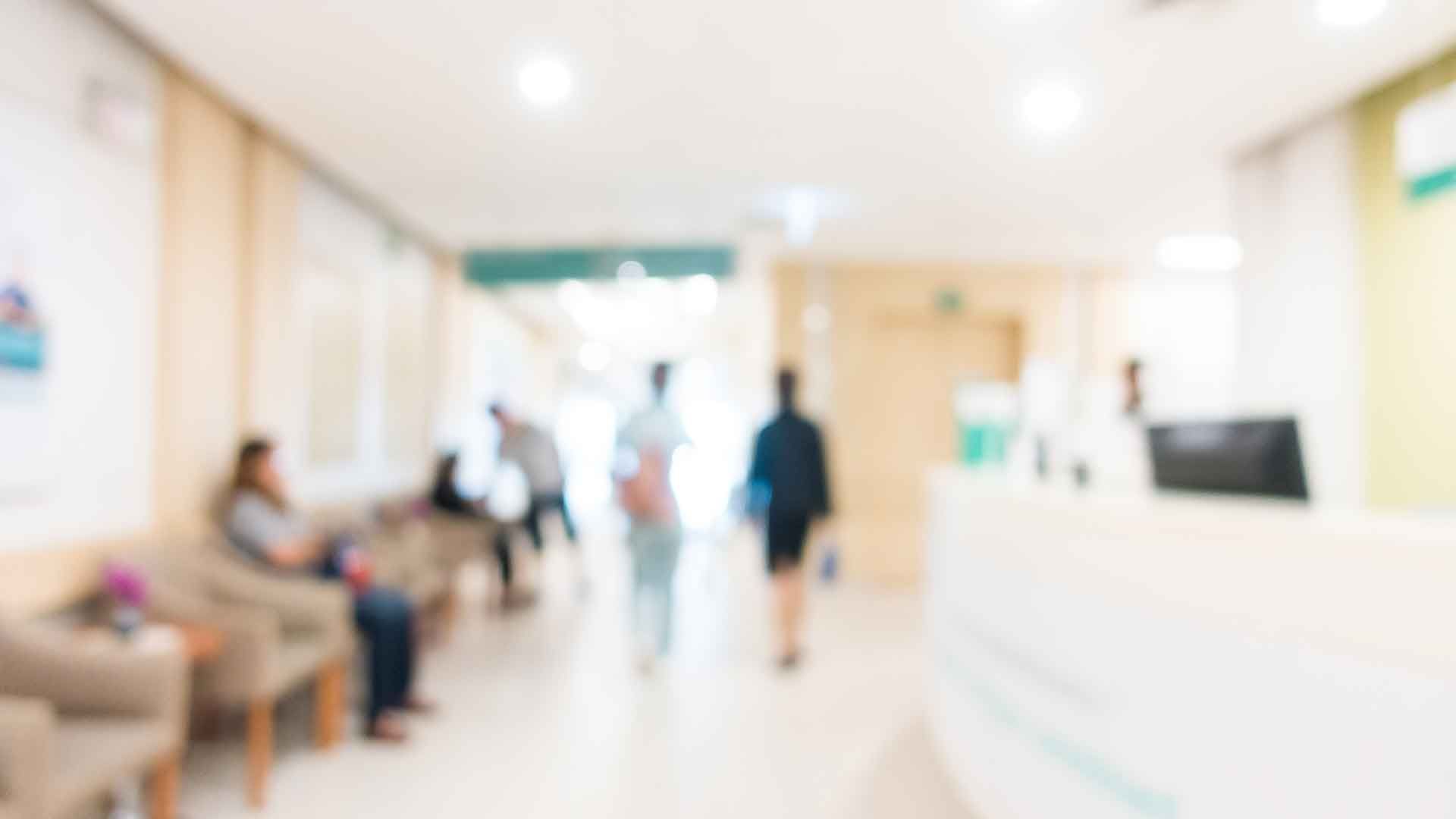 Pasillo de un hospital